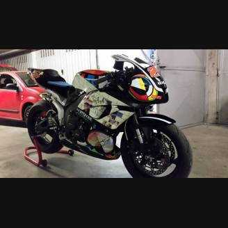 Carenage Racing Peint Honda Cbr 600 RR 2007 - 2008 - MXPCRV6916