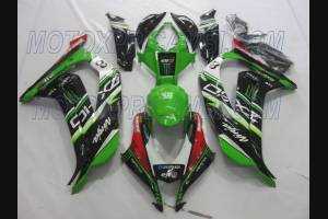 Lackierte Straße Verkleidung auf ABS kompatibel mit Kawasaki ZX10R 2016 - 2020 - MXPCAV6928