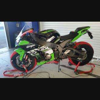 Lackierte Straße Verkleidung auf ABS kompatibel mit Kawasaki ZX10R 2016 - 2020 - MXPCAV6928