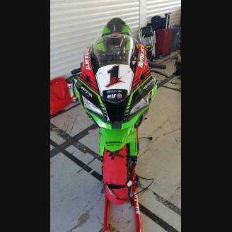 Carenage en abs pour la roue avec peinture compatible avec Kawasaki ZX10R 2016 - 2020 - MXPCAV6928