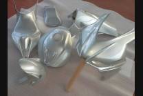 Painted Race Fairings Aprilia RSV4 2015 - 2020 in 2 Colours like the picture + stickers for free Grey - MXPCRV6936