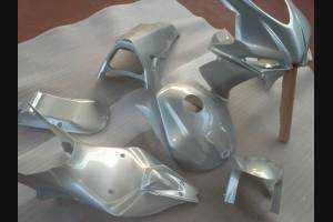 Carenage Racing Peint Aprilia RSV4 2015 - 2020 + autocollants gratuitementeGrey - MXPCRV6936