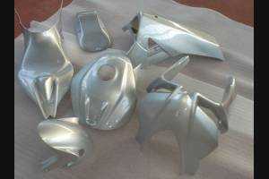 Carenado Racing Pintado Aprilia RSV4 2015 - 2020 + peganitas gratuito Grey - MXPCRV6936