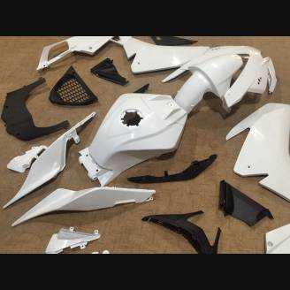 Aprilia RS 50- 125 2012 - 2014 Complete and unpainted fairings with front fender - MXPCAD6951