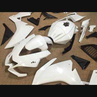 Aprilia RS 50- 125 2012 - 2014 Complete and unpainted fairings with front fender - MXPCAD6951