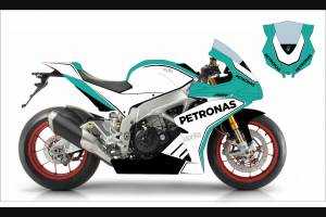 Lackierte Rennverkleidung Aprilia RSV4 2015 - 2020 - MXPCRV6954