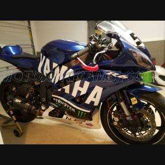 Lackierte Rennverkleidung Yamaha Yamaha R6 2008 - 2016 - MXPCRV6965