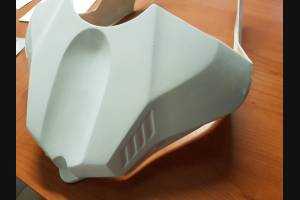 Painted Tank cover like the OEM Yamaha R1 2015 - 2019 - MXPCRV6967