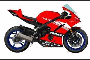 Carenage Racing Peint Yamaha R6 2017 - 2026 - MXPCRV7021