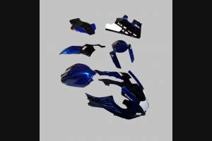 Carene Racing Verniciate Yamaha R6 2017 - 2026 - MXPCRV7024