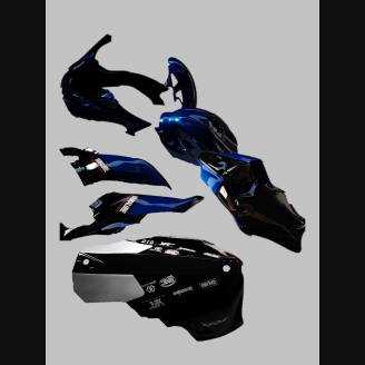 Carenage Racing Peint Yamaha R6 2017 - 2026 - MXPCRV7024