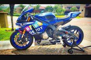 Carene Racing Verniciate Yamaha R1 2015 - 2019 - MXPCRV7064