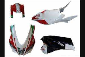 Lackierte Rennverkleidung Aprilia RSV4 2015 - 2020 - MXPCRV7131