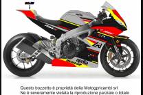 Lackierte Rennverkleidung Aprilia RSV4 2015 - 2020 - MXPCRV7328