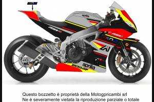 Carenado Racing Pintado Aprilia RSV4 2015 - 2020 - MXPCRV7328