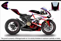 Carenage Racing Peint Ducati 1299 959 Panigale - MXPCRV7338