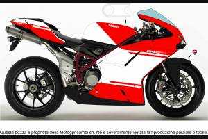 Lackierte Rennverkleidung Ducati 848 1098 1198 - MXPCRV7340