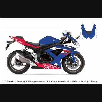 Carenage Racing Peint Suzuki Gsxr 600/750 2008 -2010 - MXPCRV7344