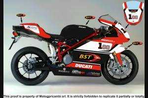 Painted Race Fairings Ducati 749 999 2003 2004 - MXPCRV7350