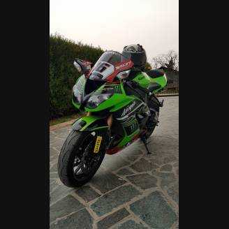 Lackierte Straße Verkleidung auf ABS kompatibel mit Kawasaki ZX10R 2008 - 2009 - MXPCAV7357