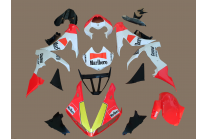 Complete and painted fairings in abs YMH R1 D FRT 