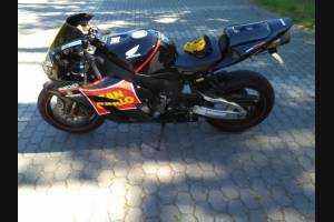 Complete and painted fairings in abs HND CBR 6F SCBL