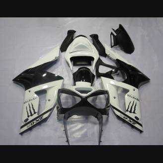 Carene stradali in abs verniciate compatibili con Kawasaki ZX6R 636 2003 - 2004 - MXPCAV7462