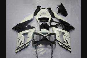 Lackierte Straße Verkleidung auf ABS kompatibel mit Kawasaki ZX6R 636 2003 - 2004 - MXPCAV7462