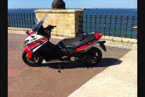 Lackierte Straße Verkleidung auf ABS kompatibel mit Yamaha T Max 530 2015 - 2016 - MXPCYT7541