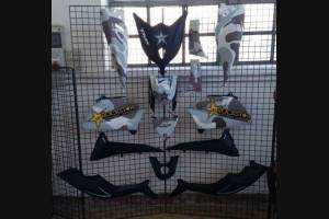 Carene stradali in abs verniciate compatibili con Yamaha T Max 530 2015 - 2016 - MXPCYT7552