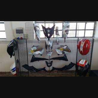 Carene stradali in abs verniciate compatibili con Yamaha T Max 530 2015 - 2016 - MXPCYT7552