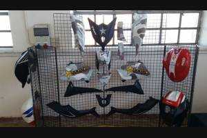 Carene stradali in abs verniciate compatibili con Yamaha T Max 530 2015 - 2016 - MXPCYT7552