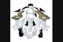 Complete and unpainted fairing with front fender in abs 