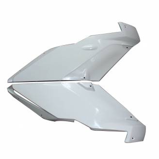 Complete and unpainted fairings in abs with back seat 