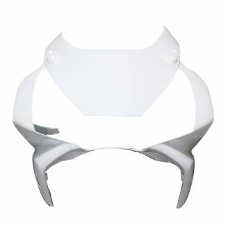 Complete and unpainted fairing in abs with front fender 
