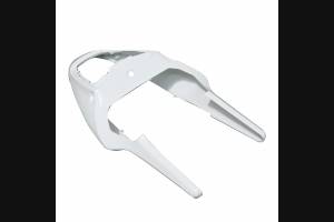 Complete and unpainted fairing in abs with front fender 