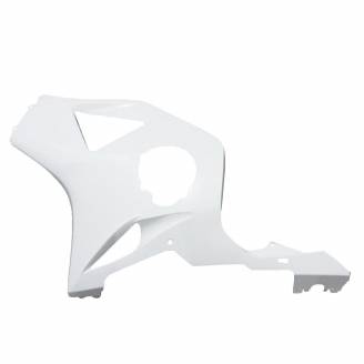 Complete and unpainted fairing in abs with front fender 