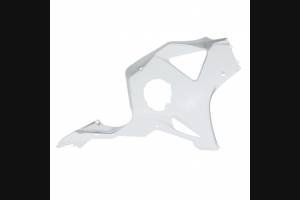 Complete and unpainted fairing in abs with front fender 