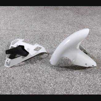Complete and unpainted fairings with front fender INJ 