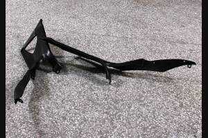 Complete and unpainted fairings with front fender INJ 