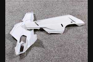 Complete and unpainted fairings with front fender INJ 