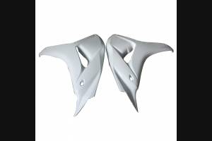 Complete and unpainted fairings in abs with front fender 