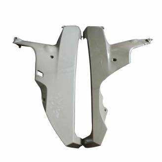 Complete and unpainted fairings in abs with front fender 