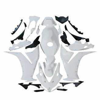 Complete and unpainted fairings in abs with front fender 