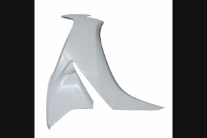 Complete and unpainted fairings in abs with front fender 