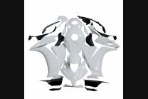 Complete and unpainted fairings in abs with front fender 