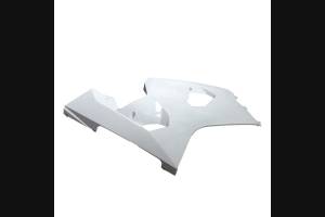 Complete and unpainted fairings in abs with front fender 