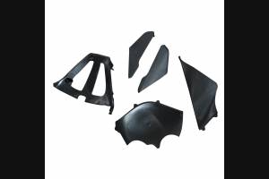 Carene abs complete di parafango da verniciare