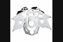 Complete and unpainted fairings in abs with front fender 