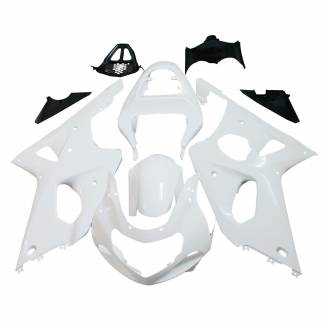 Complete and unpainted fairings in abs with front fender 